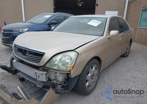 2001 Lexus Ls 430 z USA, uszkodzony, nr VIN JTHBN30F410047404